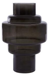 Czarny szklany wazon (wysokość 30 cm) Cayden – Premier Housewares