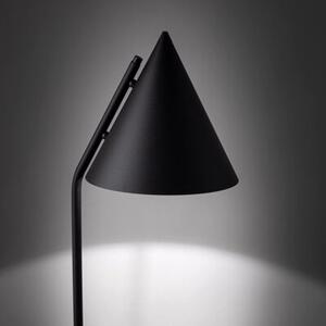 Lampa podłogowa TK Lighting CONO BLACK 16010 czarna metalowa E27 143 cm do salonu i sypialni IP20