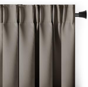 Szarobeżowa zasłona częściowo zaciemniająca (dimout) 200x245 cm Kierra – Restilo