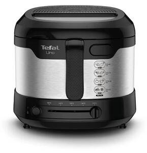 Fry Uno Frytkownica, czarna/niezależna stal TEFAL FF215D30