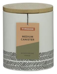 Pojemnik kuchenny M MONOCHROME biały TYPHOON mantecodesign