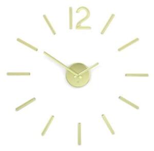 Zegar ścienny regulowany 35-100cm, mosiądz metalowy złoty BLINK UMBRA mantecodesign
