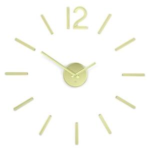Zegar ścienny regulowany 35-100cm, mosiądz metalowy złoty BLINK UMBRA mantecodesign