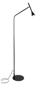 Lampa podłogowa Azzardo Cygnus BK AZ5623 czarna – eleganckie oświetlenie do salonu i sypialni