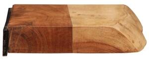 Półki ścienne 2 szt. 40x20x3,5 cm drewno lite akacja