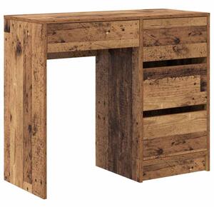 Biurko stare drewno 90 x 37.5 x 75 cm materiaÅ drewnopochodny