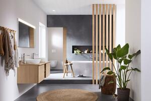Duravit D-Neo umywalka 40 cm okrągła nablatowa biała 2371400070