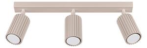 Szarobrązowa metalowa lampa punktowa 6,5x45 cm Gleam – Sollux
