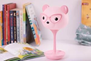 Różowa lampka biurkowa dla dziewczynki - S632-Ledar