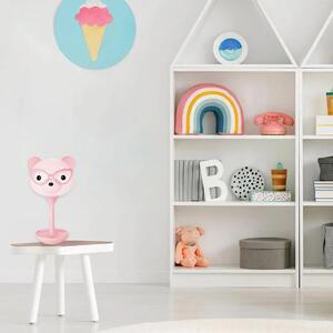 Różowa lampka biurkowa dla dziewczynki - S632-Ledar