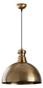Lampa wisząca w kolorze złota z metalowym kloszem ø 40 cm Vamp – Opviq lights