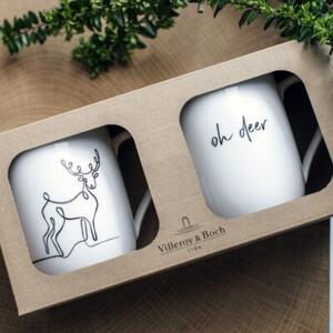 Zestaw 2 kubków Xmas Reindeer Statement Villeroy & Boch
