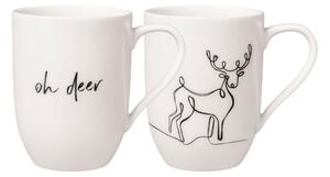 Zestaw 2 kubków Xmas Reindeer Statement Villeroy & Boch