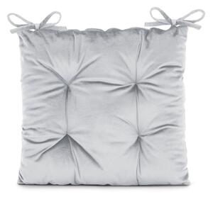Aksamitna poduszka na krzesło 40x40 cm Aleksa – Restilo