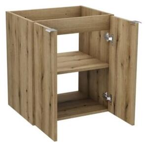 Szafka pod umywalkę NOVA OAK 82-50-2D 50cm dąb coast evoke