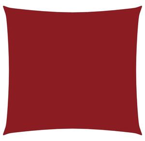 Kwadratowy żagiel ogrodowy, tkanina oxford, 4,5x4,5m, czerwony