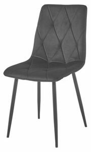 Zestaw stół NP 120x80cm Craft Czarny + 4 krzesła LIBRA czarne