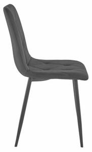 Zestaw stół NP 120x80cm Craft Czarny + 4 krzesła LIBRA czarne