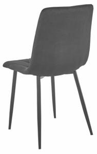 Zestaw stół NP 120x80cm Craft Czarny + 4 krzesła LIBRA czarne