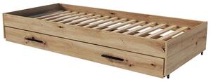 Modułowa szuflada ze stelażem oraz półką dąb artisan W4-M65