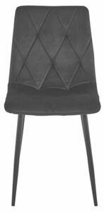 Zestaw stół NP 120x80cm Craft Czarny + 4 krzesła LIBRA czarne