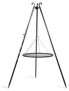 Grill na trójnogu 180 cm COOK KING - ruszt stal naturalna 60 cm