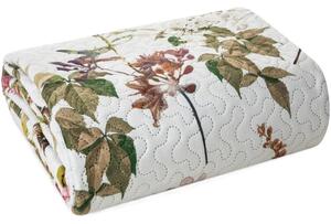 Narzuta EUROFIRANY D91 Rosa 200 x 220 cm Biały
