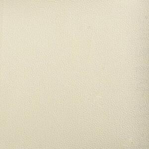 Fotel z podnÃ³Å¼kiem, kremowy, 60 cm, sztuczna skÃ³ra