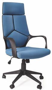 Niebieski fotel obrotowy - Viver