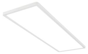 Ultrapłaski biały panel sufitowy led, bardzo ciepła biała barwa światła