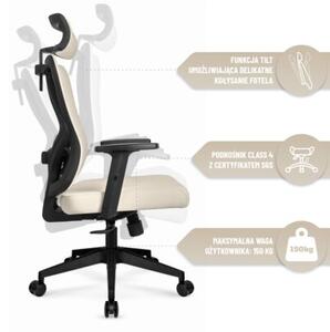 Fotel HELL'S CHAIR HC-1041 Beżowy