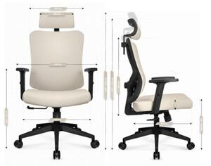 Fotel HELL'S CHAIR HC-1041 Beżowy