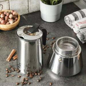 Kawiarka zaparzacz do kawy espresso 600ML 12 filiżanek indukcja gaz 1047