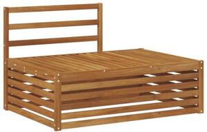 Zestaw sof na zewnątrz 2 sztuka naturalny 203,5 x 83 x 73 cm