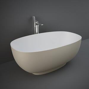 Rak Ceramics Rak Cloud wanna wolnostojąca 140x75,3 owalna cappucino mat CLOBT14075514
