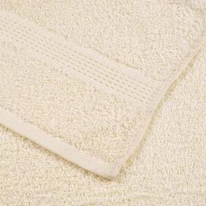 Ręczniki, frogn, 2 szt., kremowe, 30x30 cm, 360 g/m²