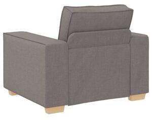 Sofa fotel taupe 100x78x84 cm tkanina