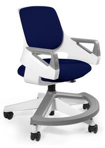 Ergonomiczny fotel dla dziecka ROOKEE navyblue tkanina