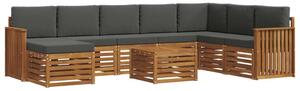 Zestaw mebli ogrodowych z litego drewna akacjowego - nowoczesny i stylowy design
