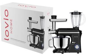Robot kuchenny planetarny LOVIO HOME ChefAssistant Plus LVSTM02PBK 1900W z maszynką do mięsa i blenderem kielichowym