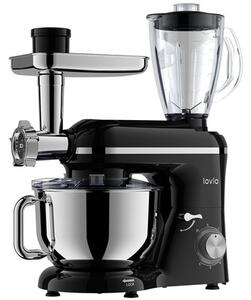 Robot kuchenny planetarny LOVIO HOME ChefAssistant Plus LVSTM02PBK 1900W z maszynką do mięsa i blenderem kielichowym