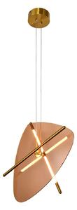 Nowoczesna szklana lampa wisząca LED C5-H49