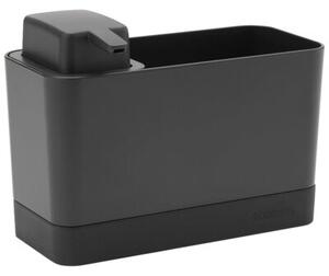 Organizer do zlewu z dozownikiem BRABANTIA 302602 Sink Side Ciemnoszary