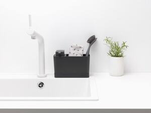Organizer do zlewu z dozownikiem BRABANTIA 302602 Sink Side Ciemnoszary