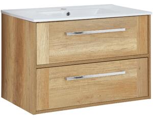 Astor Vincent szafka 80 cm podumywalkowa wisząca dąb country AM-COU-800-00