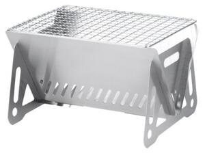 Grill węglowy stalowy składany 21x16,5x12,5 cm