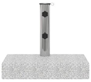 Prostokątna podstawa pod parasol, granitowa, 25 kg