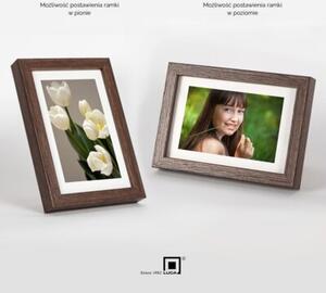 Brązowa ramka na zdjęcia w rozmiarze 10x15 cm LUCA®