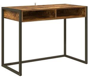 Biurko industrialne dÄ b dymny 100x50x75 cm