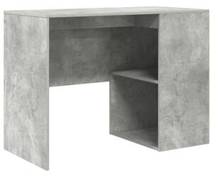 Biurko betonowy szary 102 x 50 x 75 cm materiaÅ drewnopochodny